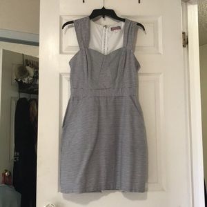 Structured back zip dress